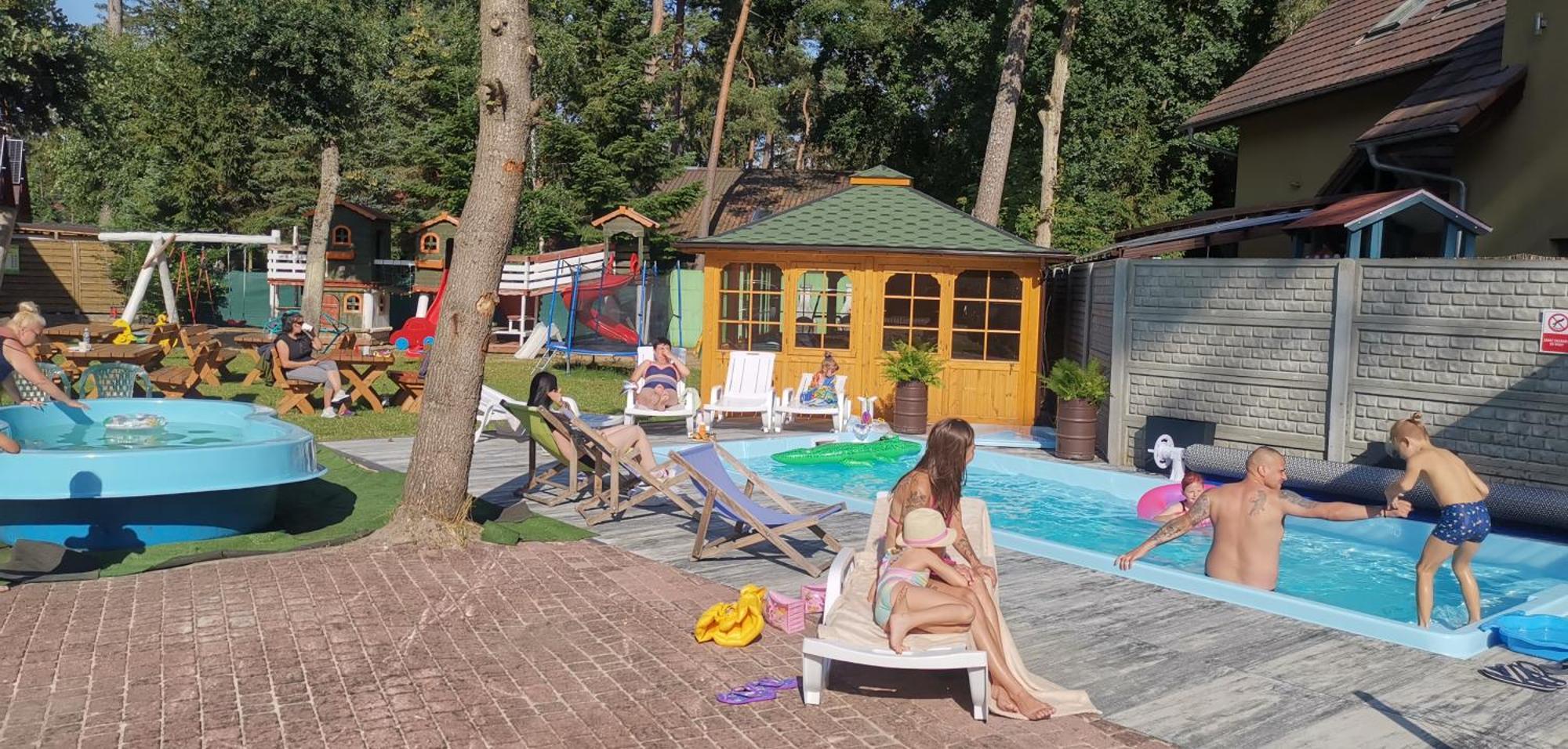 Pod Filarami Pobierowo Hotel Bagian luar foto